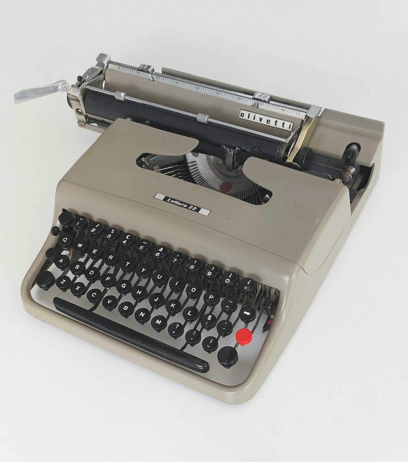 Olivetti Lettera 22 schrijfmachine, Diversen, Typemachines, Ophalen of Verzenden
