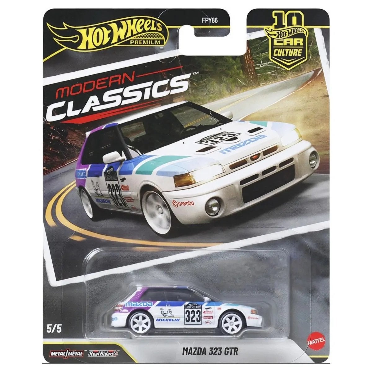 Hot wheels Mazda 323 GTR premium, Ophalen of Verzenden, Zo goed als nieuw, Auto