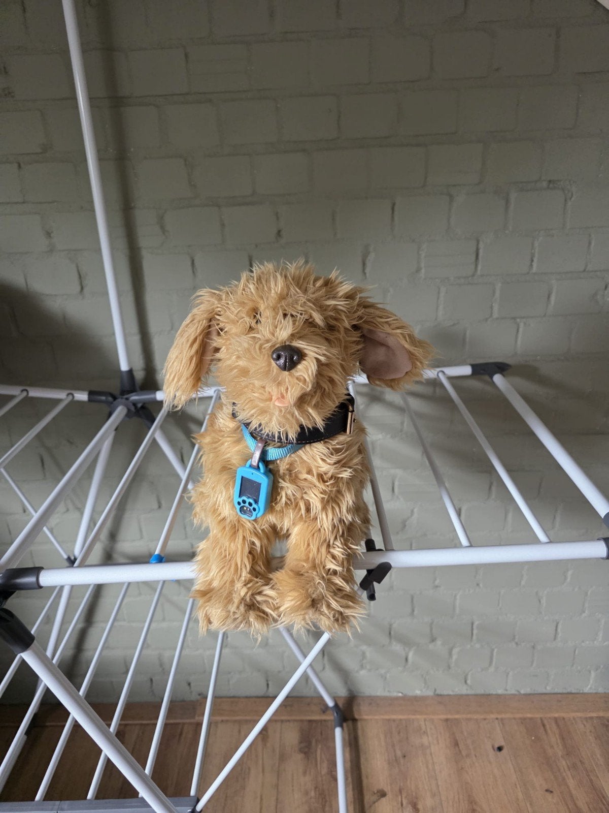 Joy Toy MOJI, de grote interactieve labradoodle puppy met 15, Ophalen, Overige merken, Overige karakters, Hond