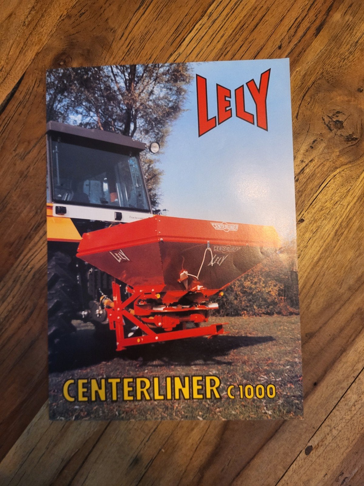 tractor folder Lely C 1000 centerliner, Ophalen of Verzenden, Zo goed als nieuw