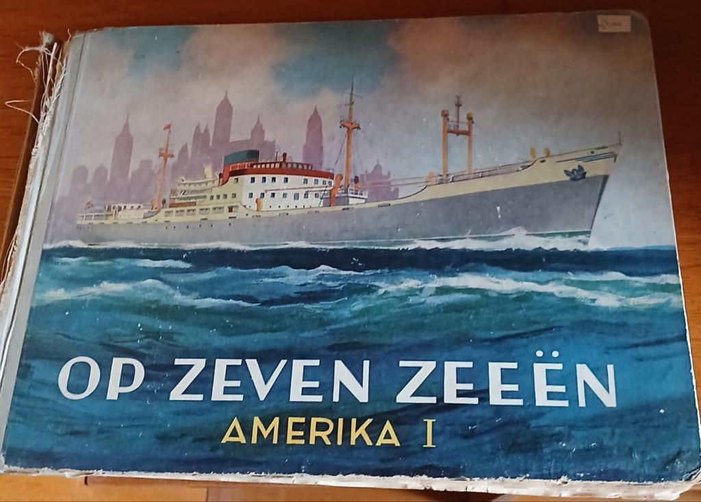 Op Zeven Zeeën Amerika I - Schepen en Reizen Boek, Ophalen of Verzenden, Overige typen