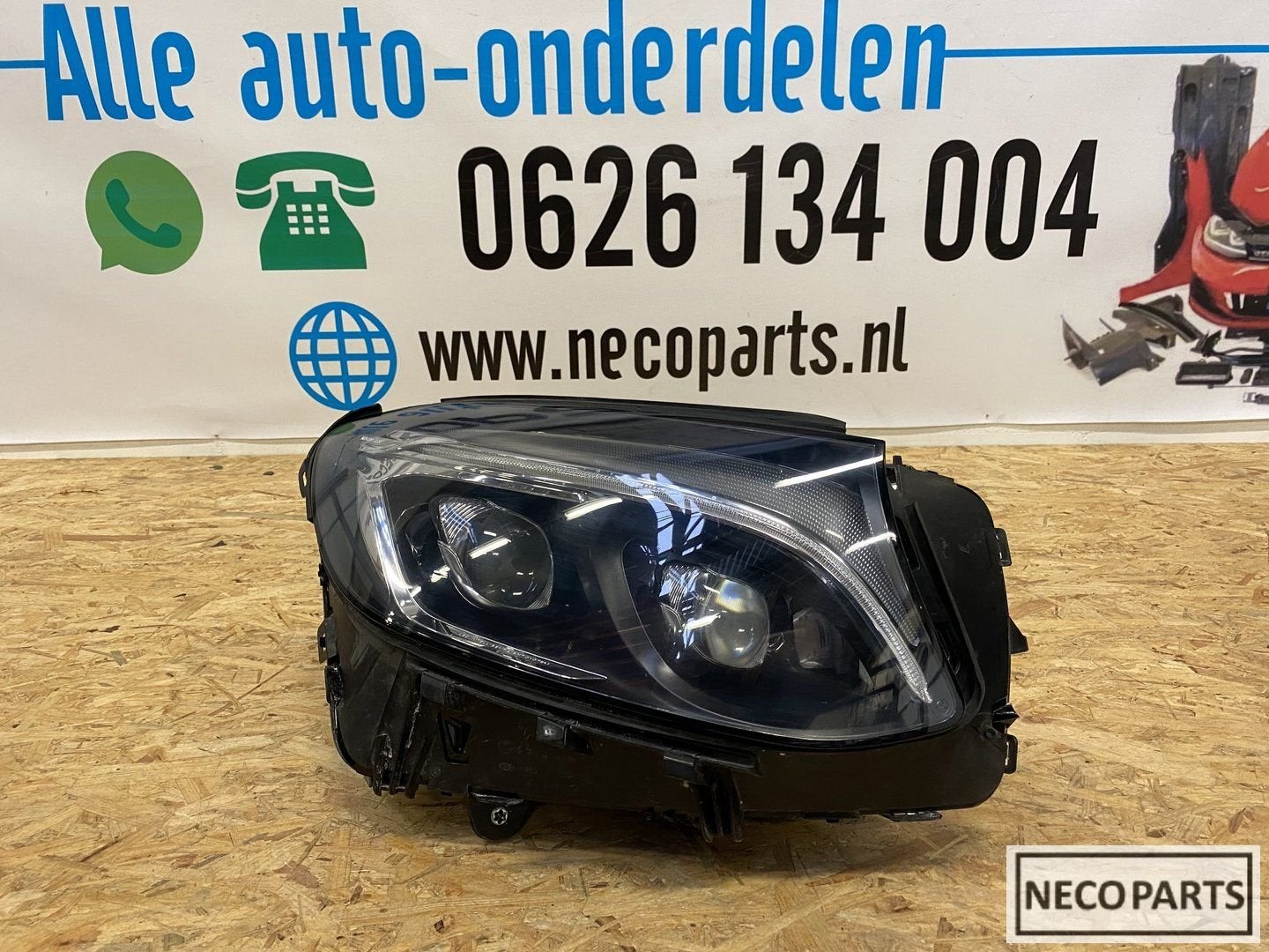 GLC W253 VOL LED KOPLAMP RECHTS A2539061601 ORIGINEEL, Gebruikt, -, Ophalen of Verzenden, -