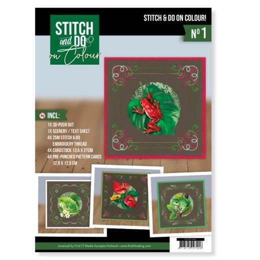 Stitch & Do's on colour, Hobby en Vrije tijd, Verzenden, Nieuw, Overige thema's, Overige typen