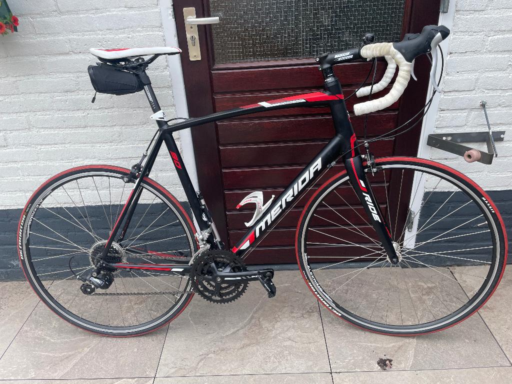 MERIDA RACEFIETS mt XL helemaal nagekeken  - WD014, 28 inch, Gebruikt, Aluminium, 57 tot 61 cm
