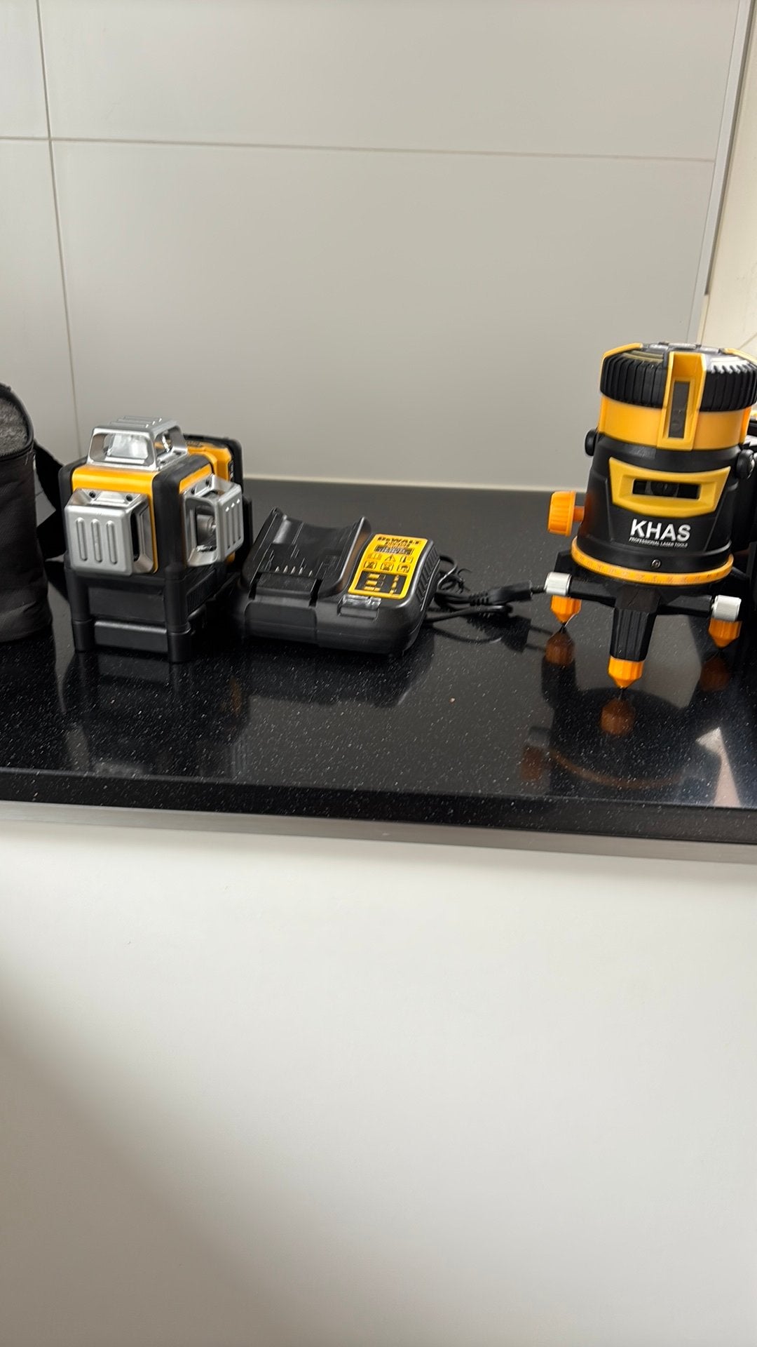 Kruislijn laser de walt( nep)en laser KHAS, Ophalen of Verzenden, Zo goed als nieuw