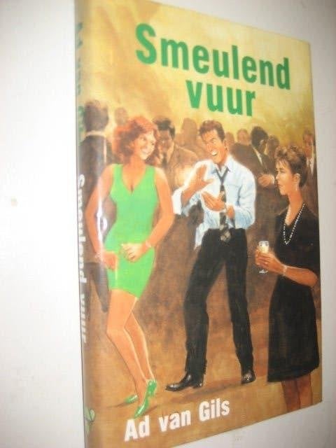 Ad van gils / smeulend vuur, Boeken, Romans, Zo goed als nieuw, Nederland, Ophalen of Verzenden