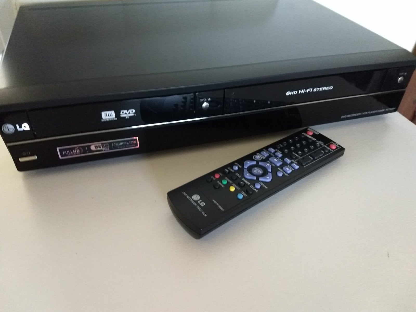 goede LG Vhs Videorecorder en Dvd recorder Combi, Ophalen, Zo goed als nieuw, VHS-speler of -recorder
