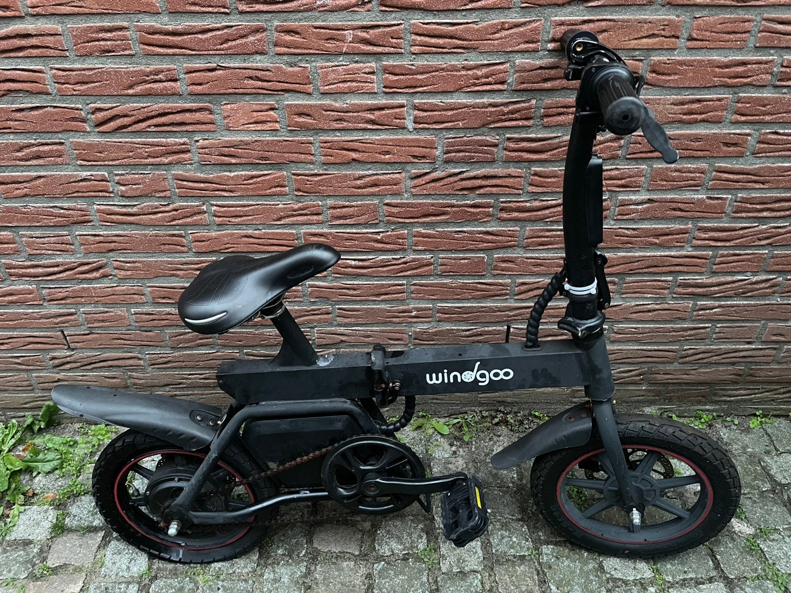 Windgoo mini e-bike elektrische fiets vouwfiets b20, Overige merken, Minder dan 30 km per accu, Ophalen of Verzenden, Zo goed als nieuw