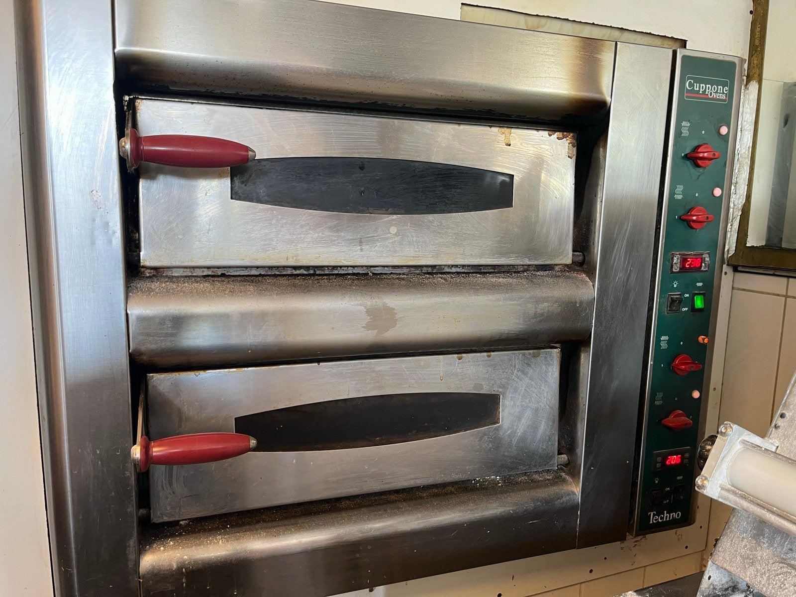 Cuppone Techno Pizzaoven - Professionele Horeca Oven, Ophalen, Pizzaoven, Vrijstaand, 60 cm of meer