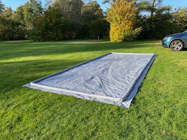 Happy Rhino Opblaasbaar Grondzeil 2.50 x 6.00 NIEUW, Caravans en Kamperen, Ophalen, Nieuw