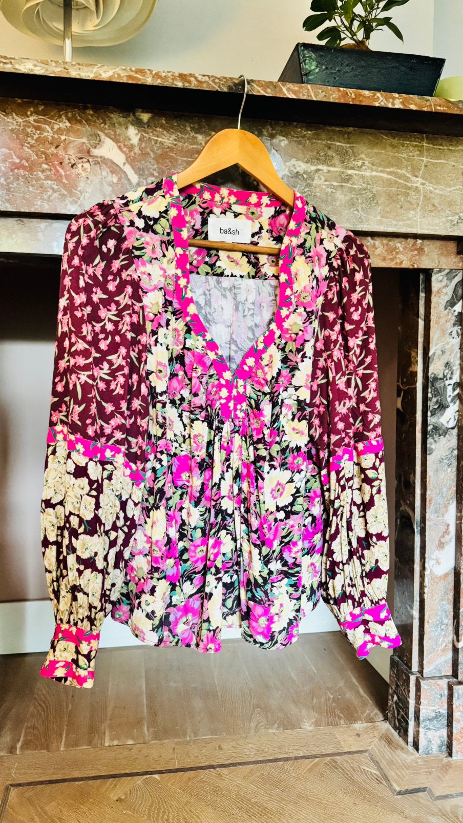 Ba&sh Blouse Maat 2, Verzenden, Nieuw, Maat 38/40 (M), Meerkleurig