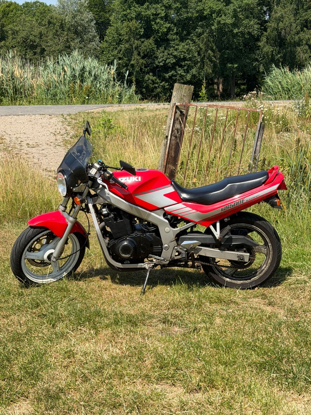 Suzuki GS500 1991 - Onderhouden Werkpaard met zgan Banden, 2 cilinders, Gebruikt, Particulier, Minimaal motorrijbewijs A2