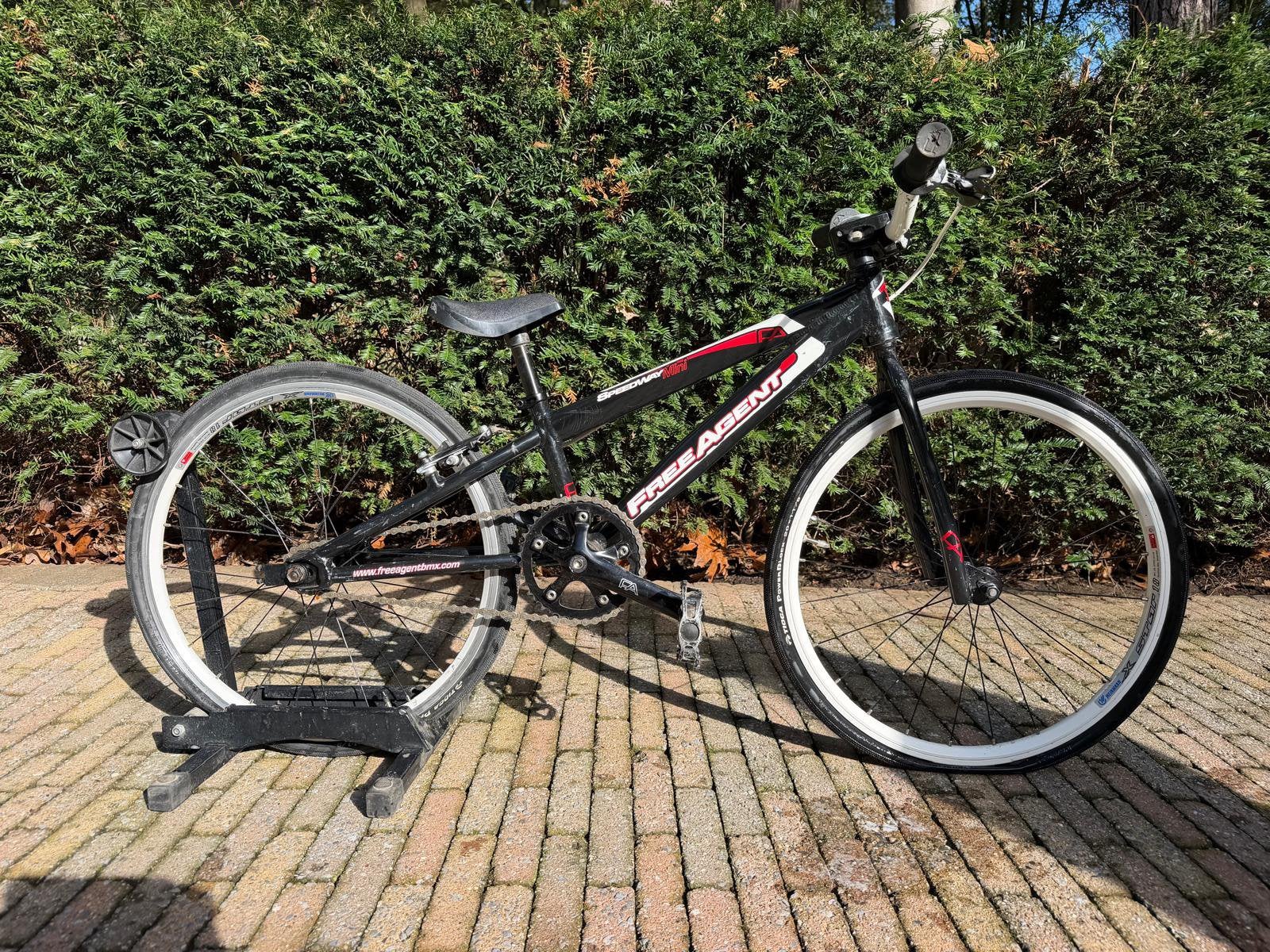BMX Racefiets free agent speedway mini, Fietsen en Brommers, Ophalen, Gebruikt, Aluminium, V-brakes