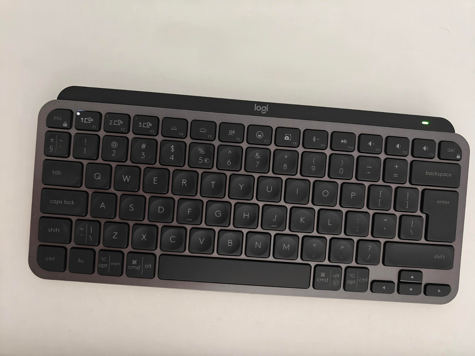 Logitech MX Keys Mini Draadloos Toetsenbord QWERTY, Computers en Software, Toetsenborden, Logitech, Ophalen of Verzenden, Zo goed als nieuw