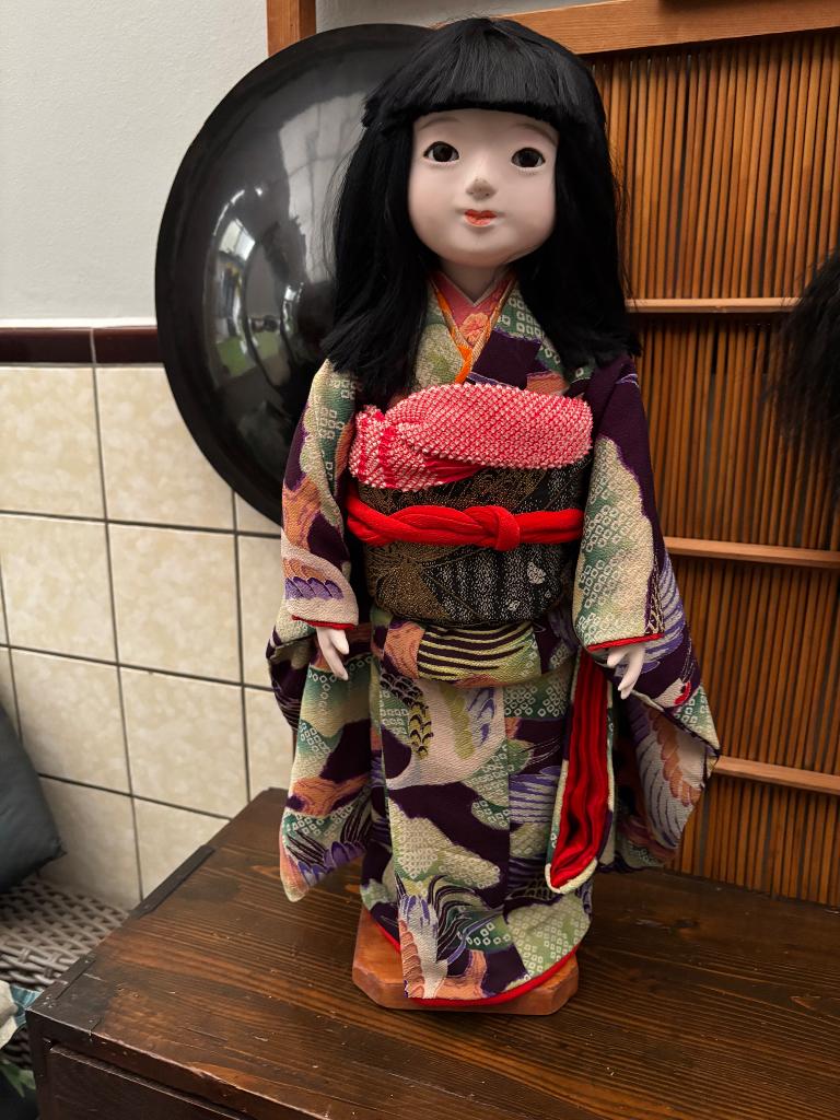 Groot popje japanese ichimastu, Ophalen of Verzenden, Zo goed als nieuw, Popje