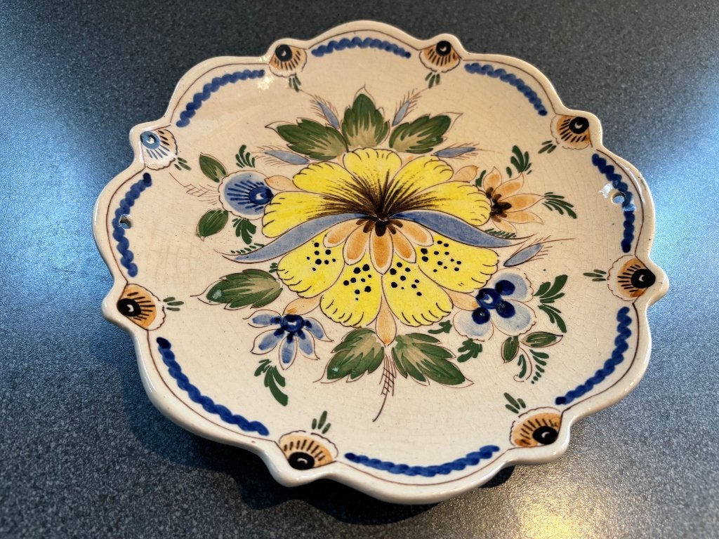 Delfts Q.V. HOLLAND schaaltje, Antiek en Kunst, Antiek | Keramiek en Aardewerk, Ophalen