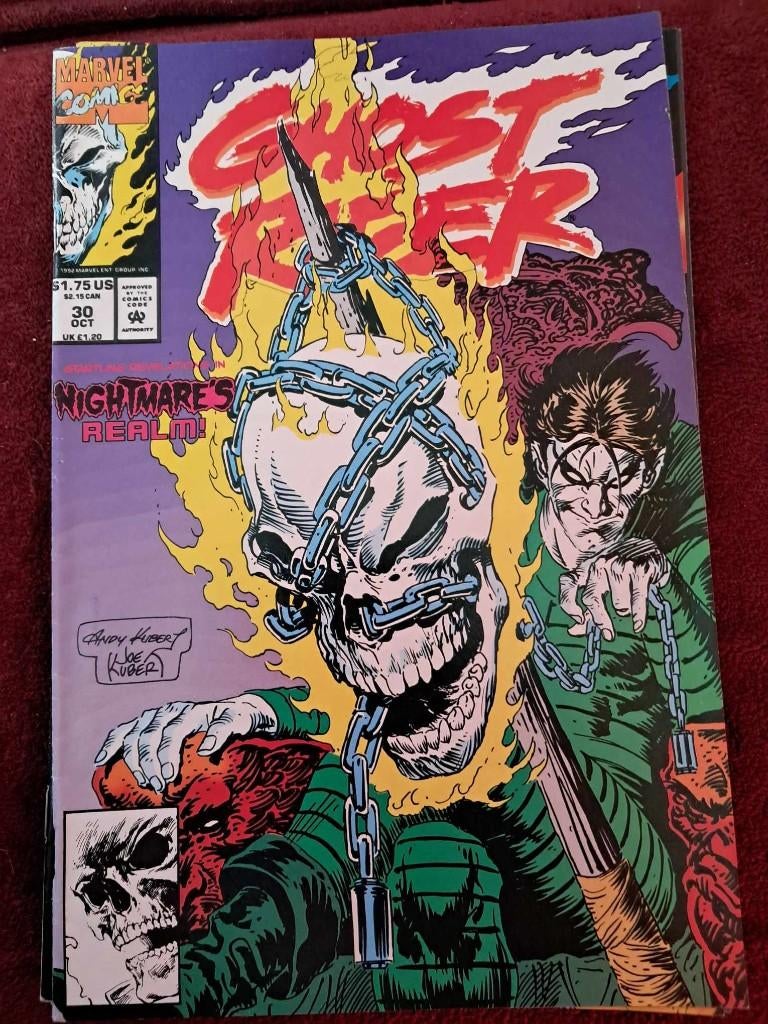Ghost rider comics, Ophalen, Amerika, Marvel Comics, Zo goed als nieuw