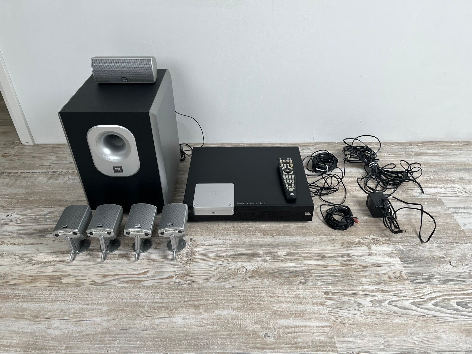 JBL 5.1 dvd/receiver CS 3, Audio, Tv en Foto, Home Cinema-sets, Gebruikt, 5.1-systeem, Dvd-speler, Ophalen
