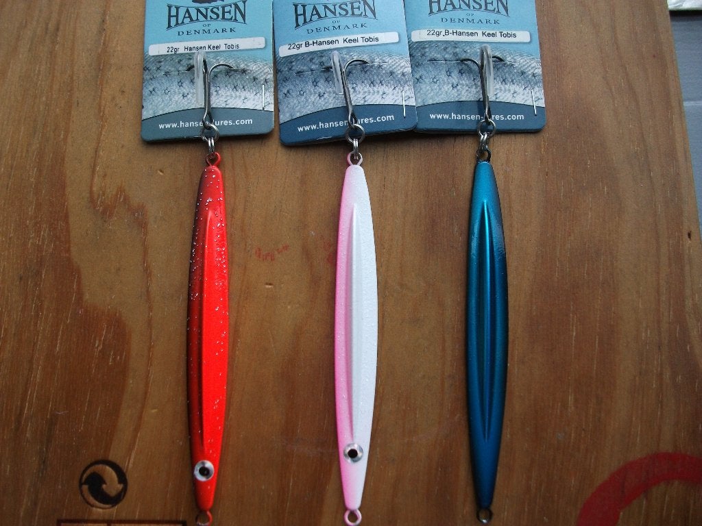 22 grams Hansen Keel Tobis roofvis lepels / kunstaas lepels, Ophalen of Verzenden, Nieuw, Overige typen