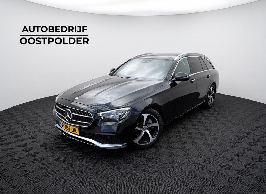 Mercedes-Benz E-klasse Estate 200 Business Solution Luxury M, Auto's, Achterwielaandrijving, Gebruikt, 4 cilinders, Leder en Stof