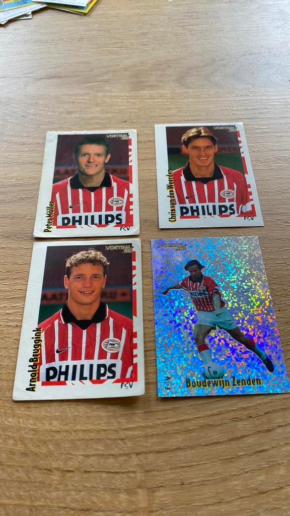 Panini voetbal 98 psv, Ophalen of Verzenden, Zo goed als nieuw, PSV, Poster, Plaatje of Sticker