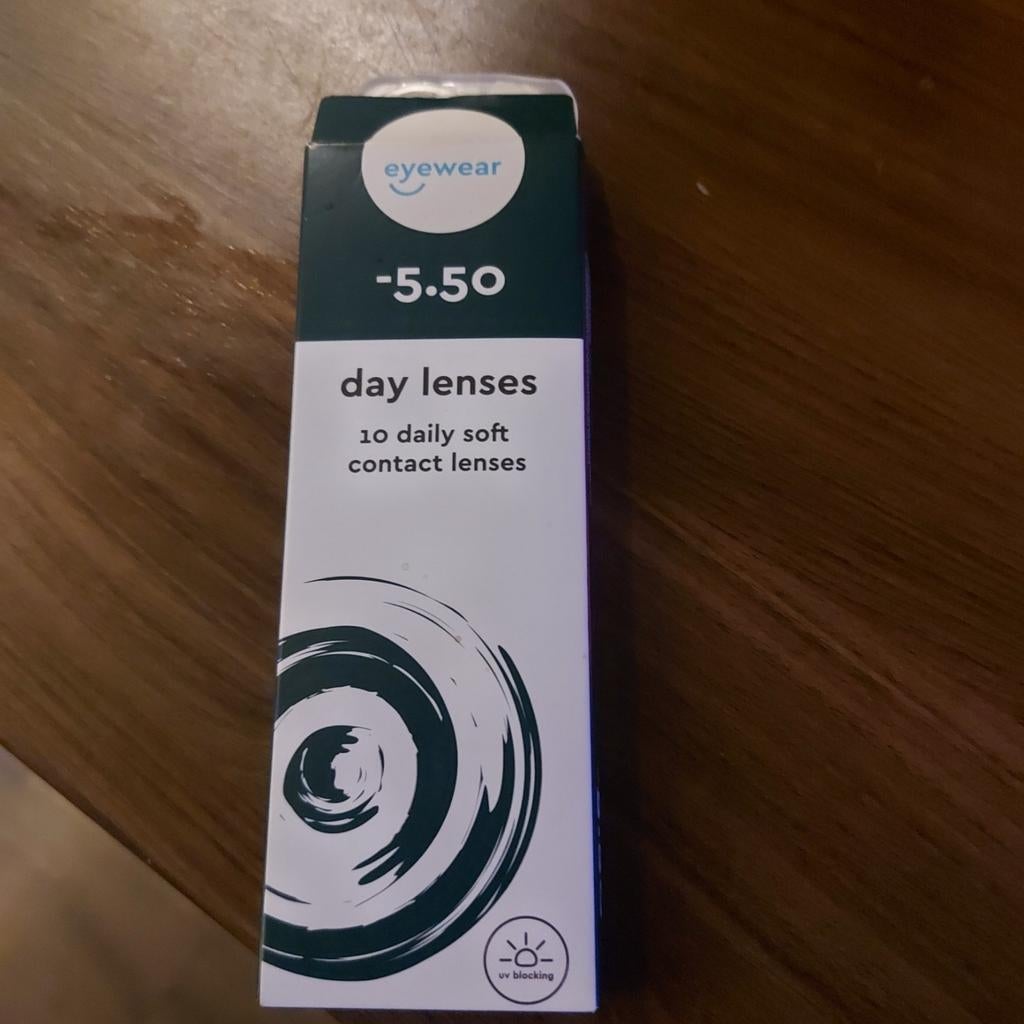 Daglenzen -5.50 (8 stuks), Sieraden, Tassen en Uiterlijk, Uiterlijk | Cosmetica en Make-up, Nieuw, Ophalen of Verzenden, Toebehoren