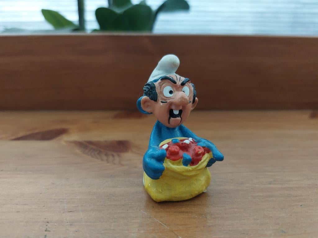 Smurf met gargamel masker 20199 De Smurfen, Verzamelen, Smurfen, Ophalen of Verzenden