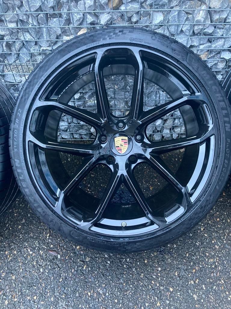 22 inch Porsche Cayenne Coupe velgen  5x130 pirelli P-zero, Banden en Velgen, Nieuw, Overige maten, Ophalen of Verzenden