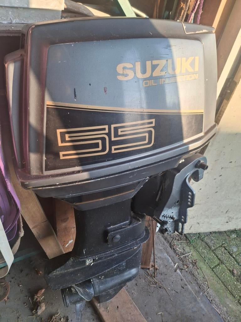 Suzuki 55 pk Buitenboordmotor, Watersport en Boten, Ophalen, Gebruikt, 30 pk of meer, Elektrische start