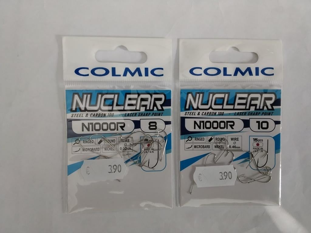 Colmic Nuclear Haakjes -alleen maat 8 nog, Watersport en Boten, Ophalen of Verzenden, Nieuw, Haak
