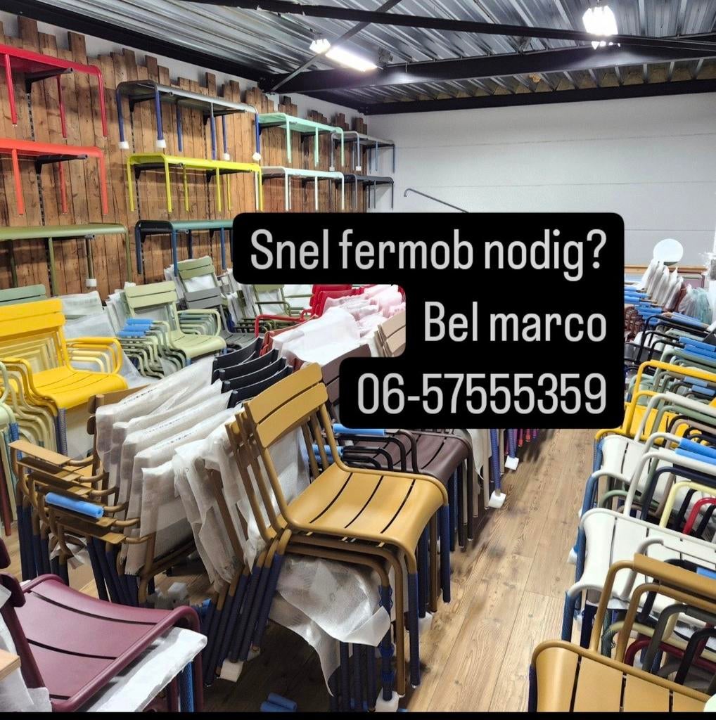 Grootste voorraad nieuwe Fermob Luxembourg uit voorraad