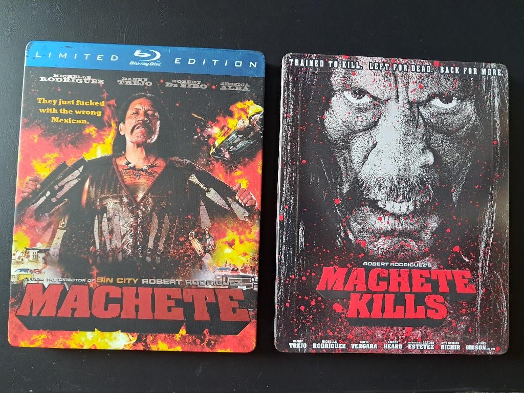 Blu-ray Machette + Machette Kills (€20 incl verzendkosten), Verzenden, Zo goed als nieuw, Actie