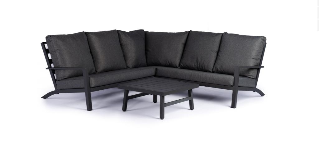Tierra outdoor Lima corner set compleet  AANBIEDING € 949,-, Ophalen of Verzenden, Loungeset, Bank, Nieuw