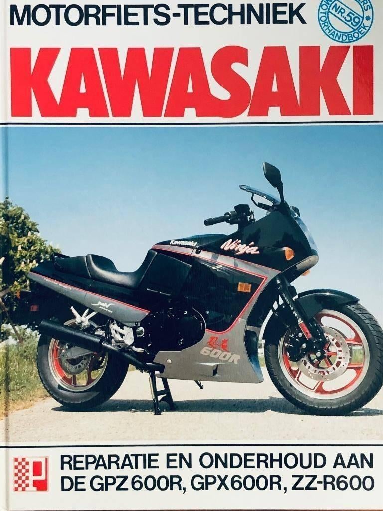 KAWASAKI ZX600 1984-1991 werkplaatshandboek * NIEUW & NL **, Motoren, Ophalen of Verzenden, Kawasaki