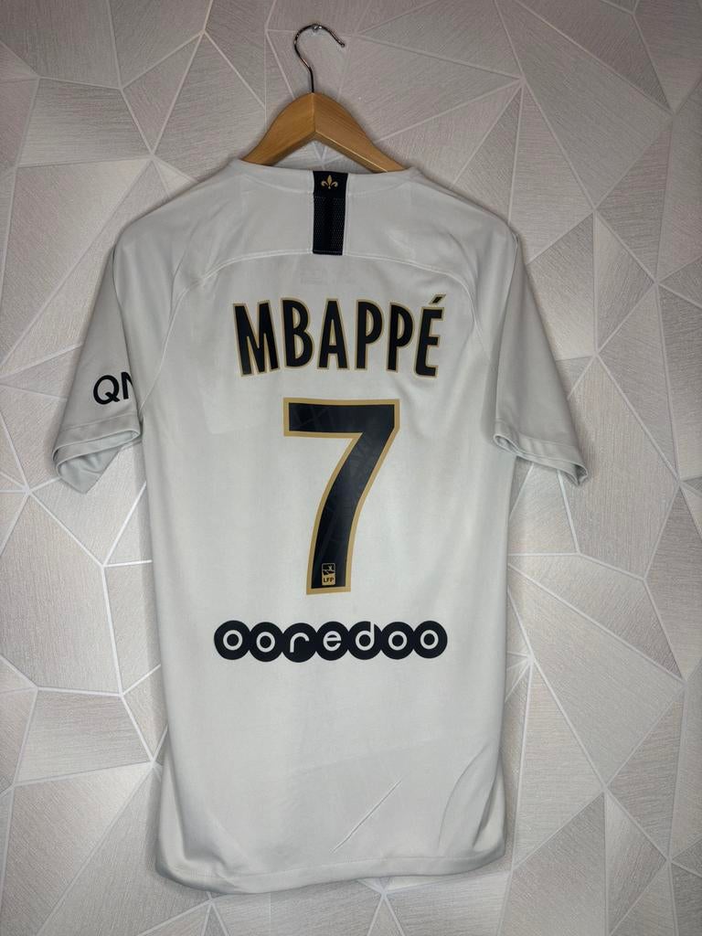 PSG Uit 2018/2019 Mbappe, Maat S, Ophalen of Verzenden, Zo goed als nieuw, Shirt