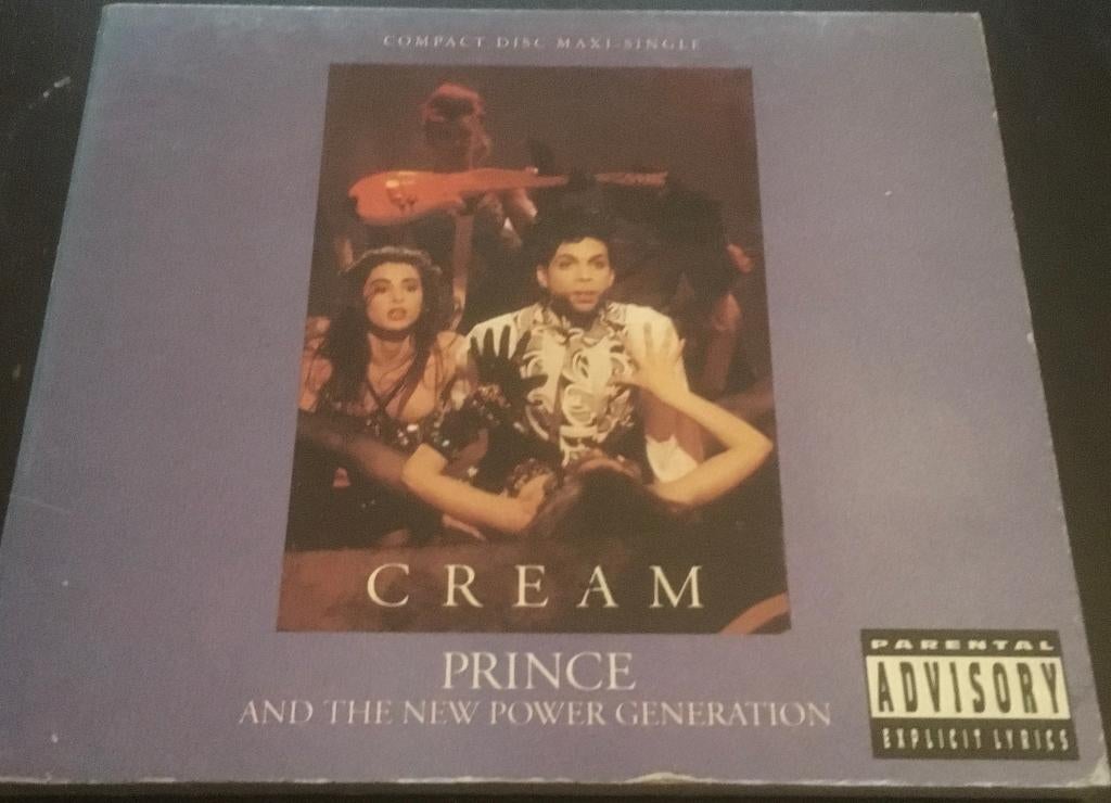 Prince Cream maxi single karton, Gebruikt, Maxi-single, Ophalen of Verzenden, 1 single
