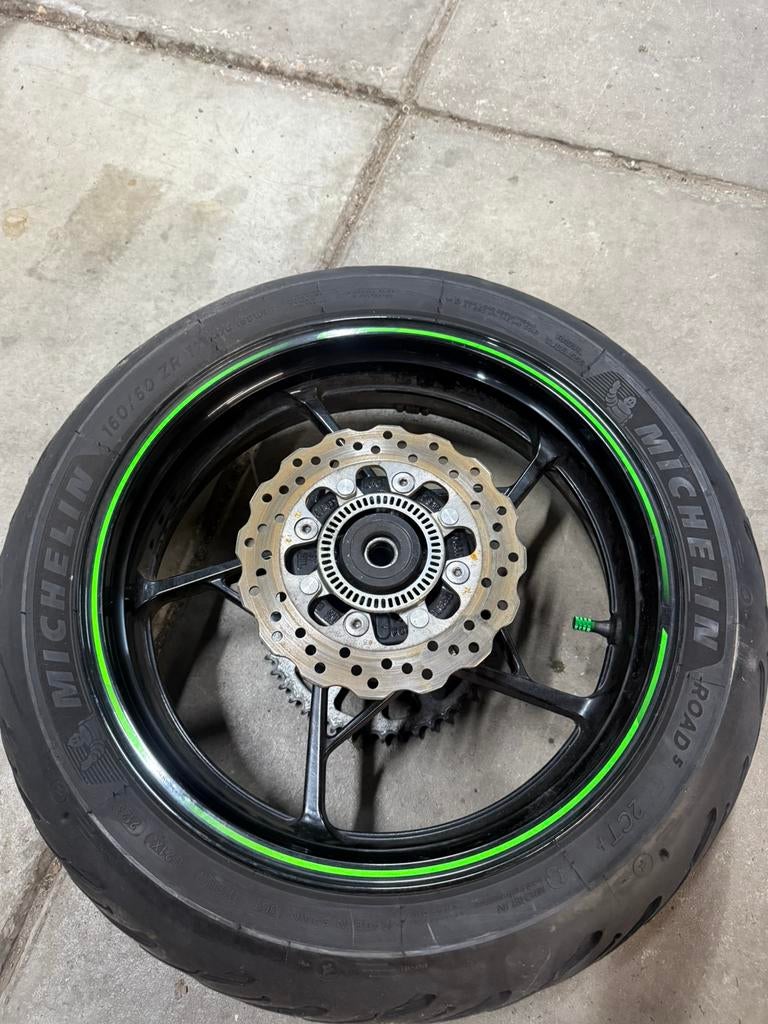 Kawasaki ninja 650 2023 achterwiel, Ophalen of Verzenden, Gebruikt
