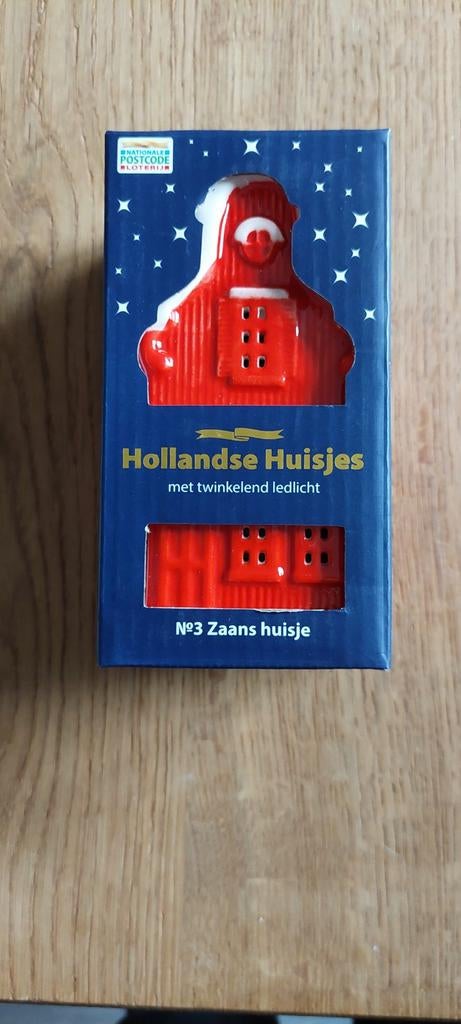 Postcode loterij huisje - Zaans huisje, Ophalen of Verzenden, Zo goed als nieuw, Overige materialen, Minder dan 25 cm