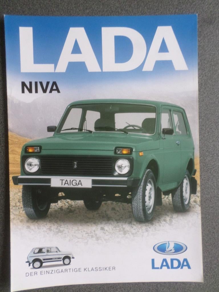 Lada Niva Taiga Brochure, Ophalen of Verzenden, Zo goed als nieuw, Overige merken