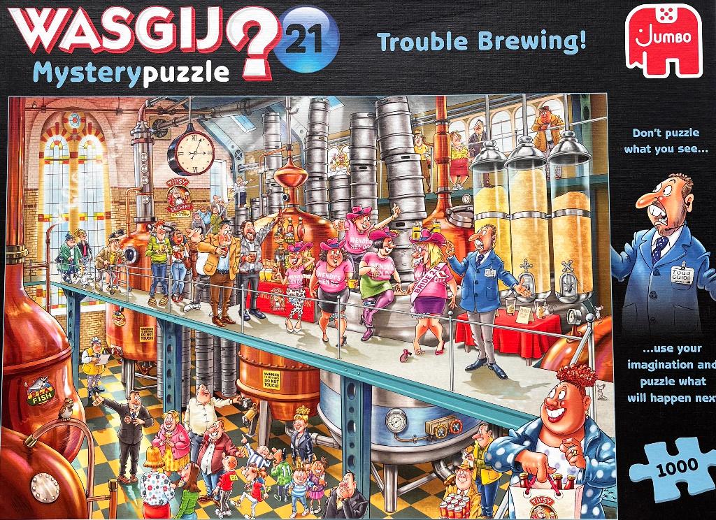 Wasgij puzzel Mystery 21, Ophalen of Verzenden, 500 t/m 1500 stukjes, Zo goed als nieuw, Legpuzzel
