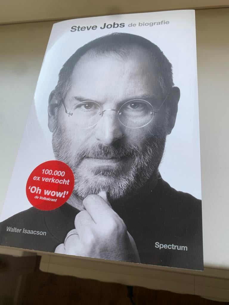 Steve Jobs biografie - Walter Isaacson (Zeer Goed), Ophalen of Verzenden, Zo goed als nieuw, Overige