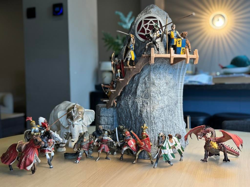 Schleich kasteel plus toebehoren (SET), Ophalen