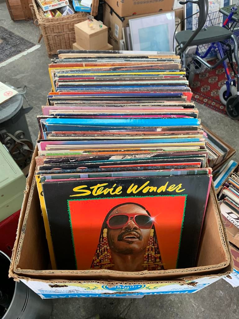 Partij lp’s en singels zeker 500 stuks alleen popmuziek, Cd's en Dvd's, Ophalen of Verzenden, Gebruikt