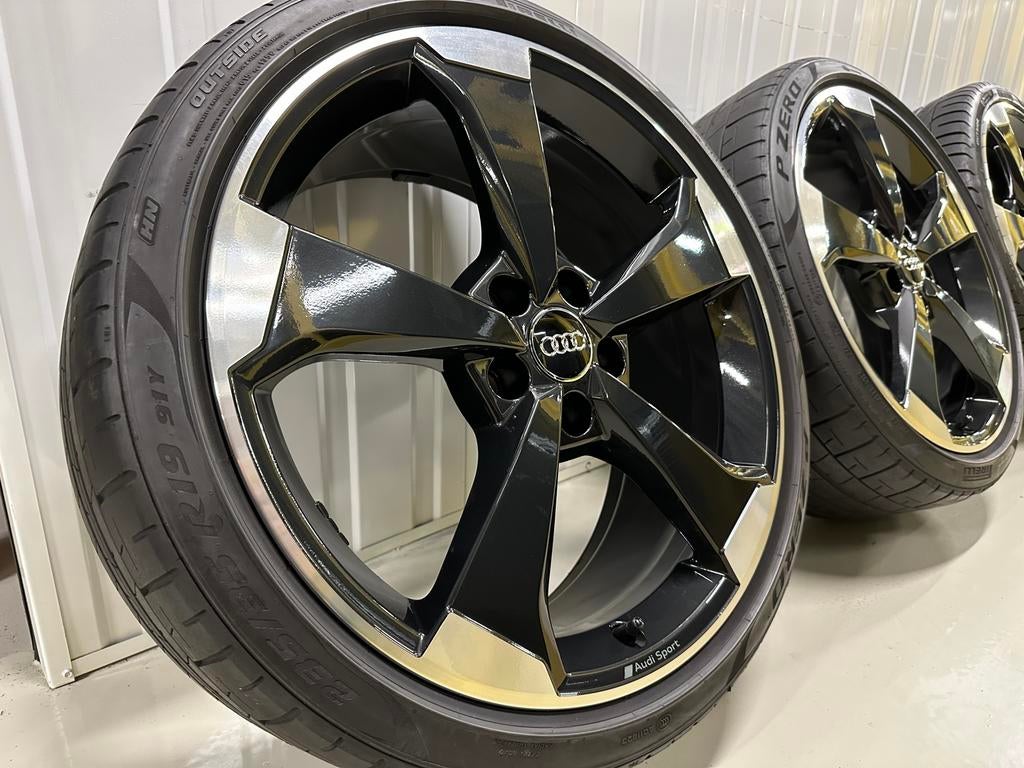 Audi A3 S3 RS3 8V0601025FD Rotor Audi Sport Velgen Breed Set, 19 inch, Gebruikt, 255 mm, Banden en Velgen