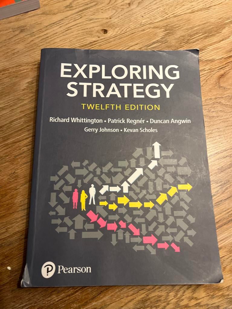Exploring Strategy - 12th Edition, Boeken, Studieboeken en Cursussen, Ophalen of Verzenden, Beta, Gelezen, HBO