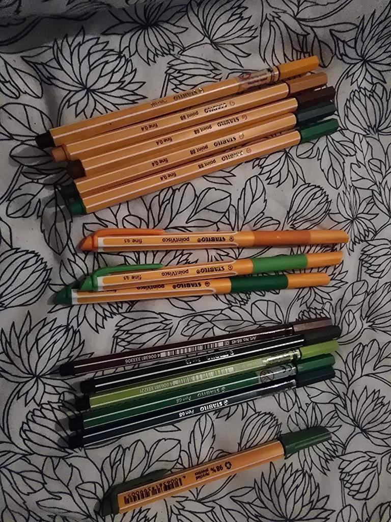 Nieuw, 14x Stabilo ballpoint/fineliner/dunne stiften, Ophalen of Verzenden, Nieuw, Overige typen