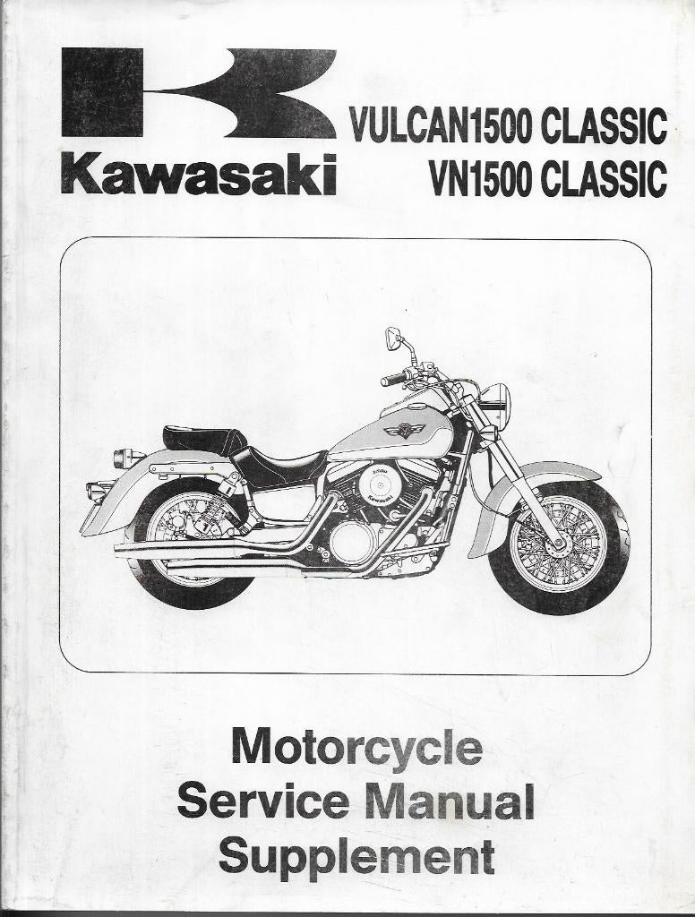 Kawasaki Vulcan 1500 Classic VN1500 Supplement (6171z), Ophalen of Verzenden, Kawasaki