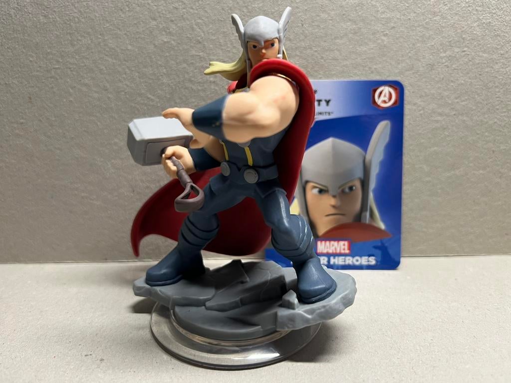 Disney Infinity 2.0 Thor mét kaart, 1 speler, Ophalen of Verzenden, Zo goed als nieuw, Role Playing Game (Rpg)
