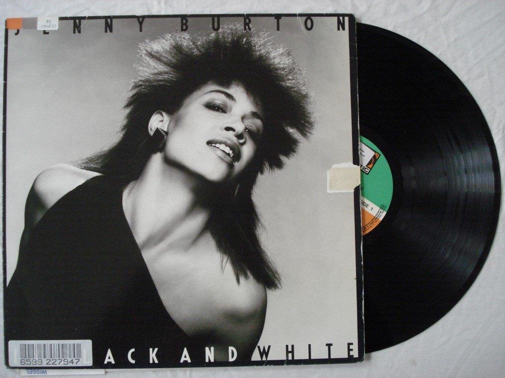 Jenny Burton - In black and white, Ophalen of Verzenden, Gebruikt, 12 inch