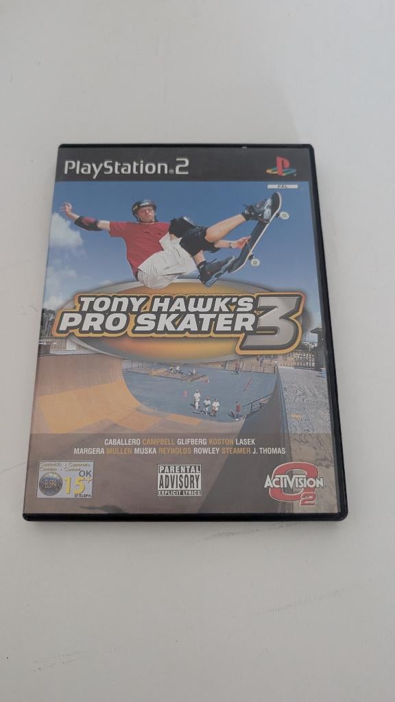 PS2 Tony Hawk’s Pro Skater 3, Gebruikt, 1 speler, Ophalen of Verzenden, Sport